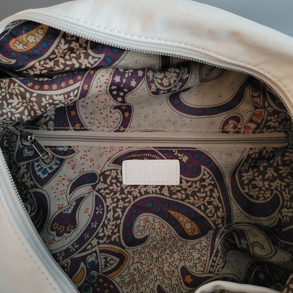 Lula Y2K white large hobo purse vintage - Picture 5 of 9